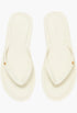 Ivory - KIRA PADDED FLIP-FLOP - GLAM MODA